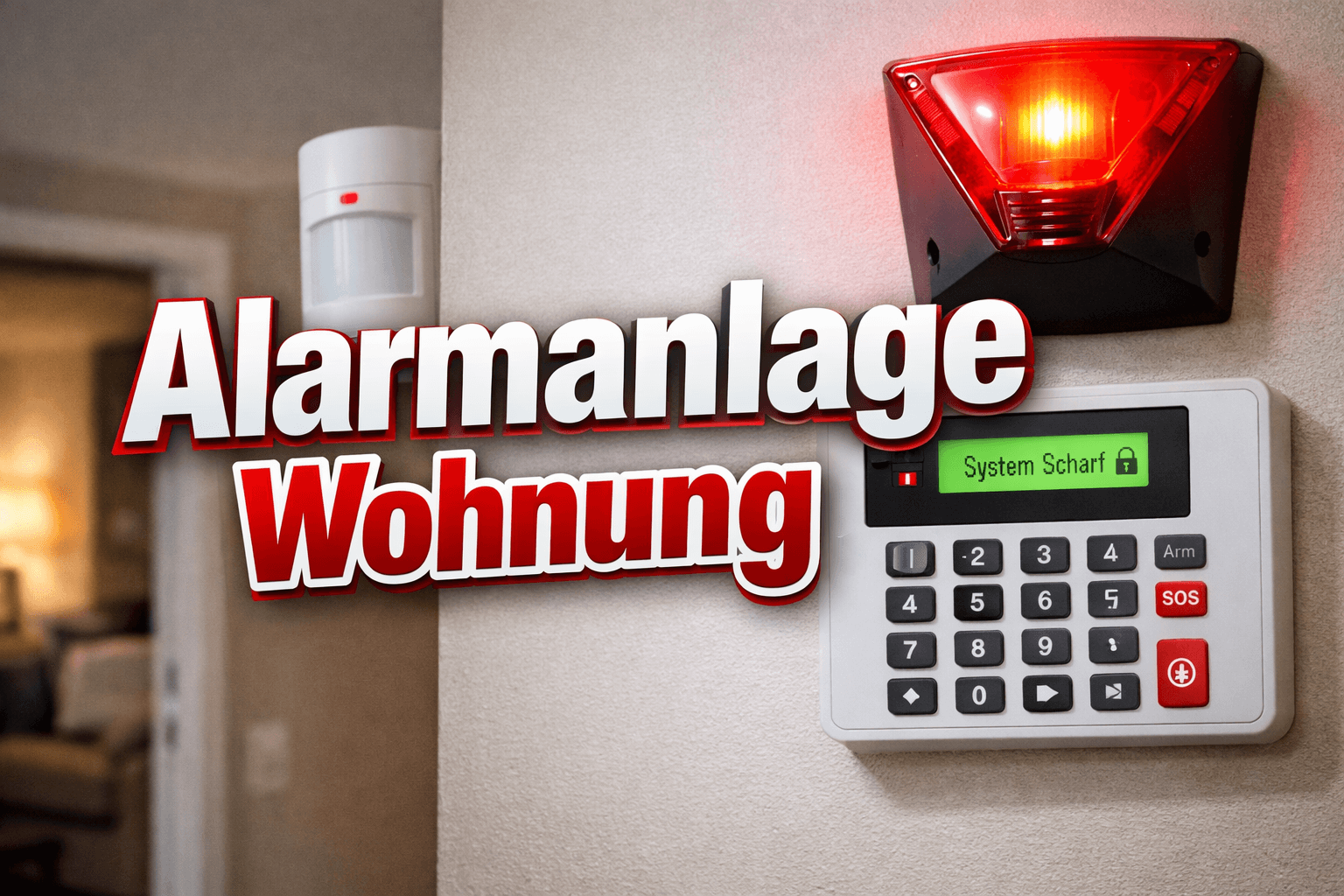 Alarmanlage Wohnung: Schützen Sie Ihr Zuhause!