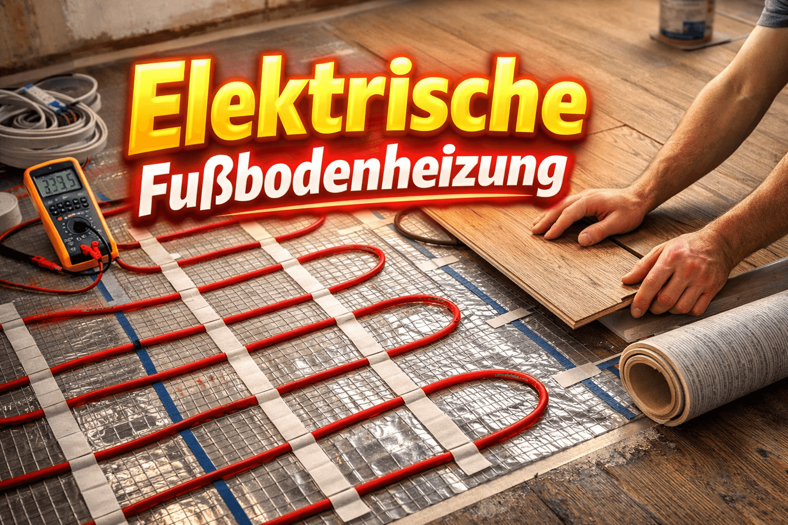 Elektrische Fußbodenheizung: Angenehme Wärme für Ihren Fussboden