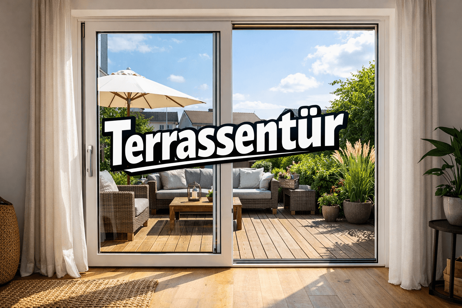 Terrassentür: Jetzt passenden Anbieter finden!